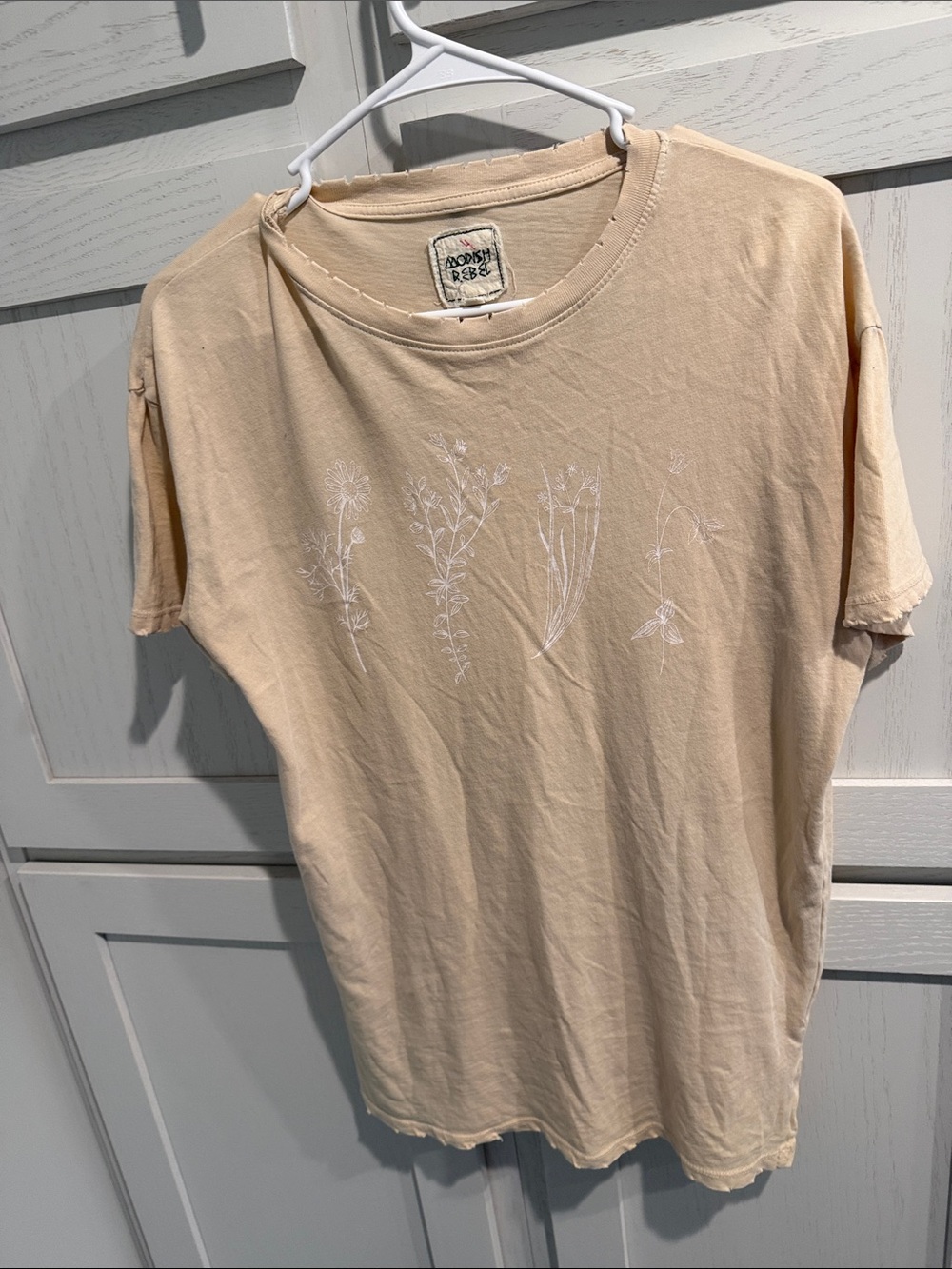 Modish Rebel Floral Graphic Tee - Women